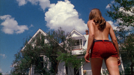 The Flower thought her completely backless top was amazing!