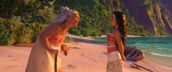It's true! Moana's grandmother is 35!