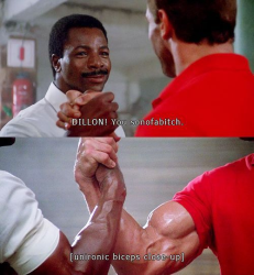That bicep is ridic. How does he Q-tip his ears?